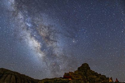 Night View of Guge Kingdom